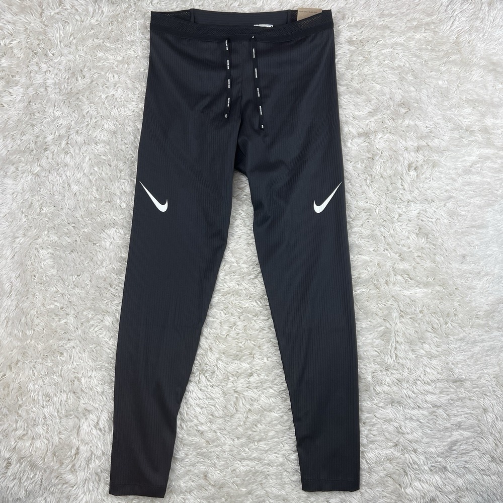 Nike AeroSwift Dri-Fit ADV Running Tights Black Size Medium NWT $125 FN3367 010